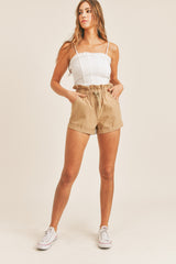 SYLVIE PAPERBAG SHORTS