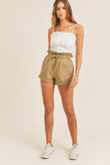 SYLVIE PAPERBAG SHORTS