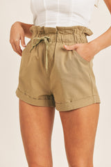 SYLVIE PAPERBAG SHORTS