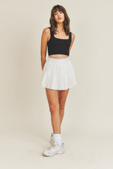 MIRA TENNIS PLEATED SKIRT