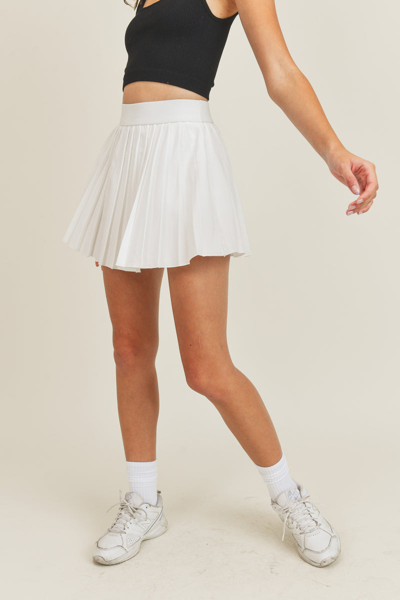 MIRA TENNIS PLEATED SKIRT