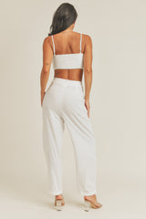 LEILANY CROP TOP AND PANTS SET