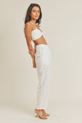 LEILANY CROP TOP AND PANTS SET