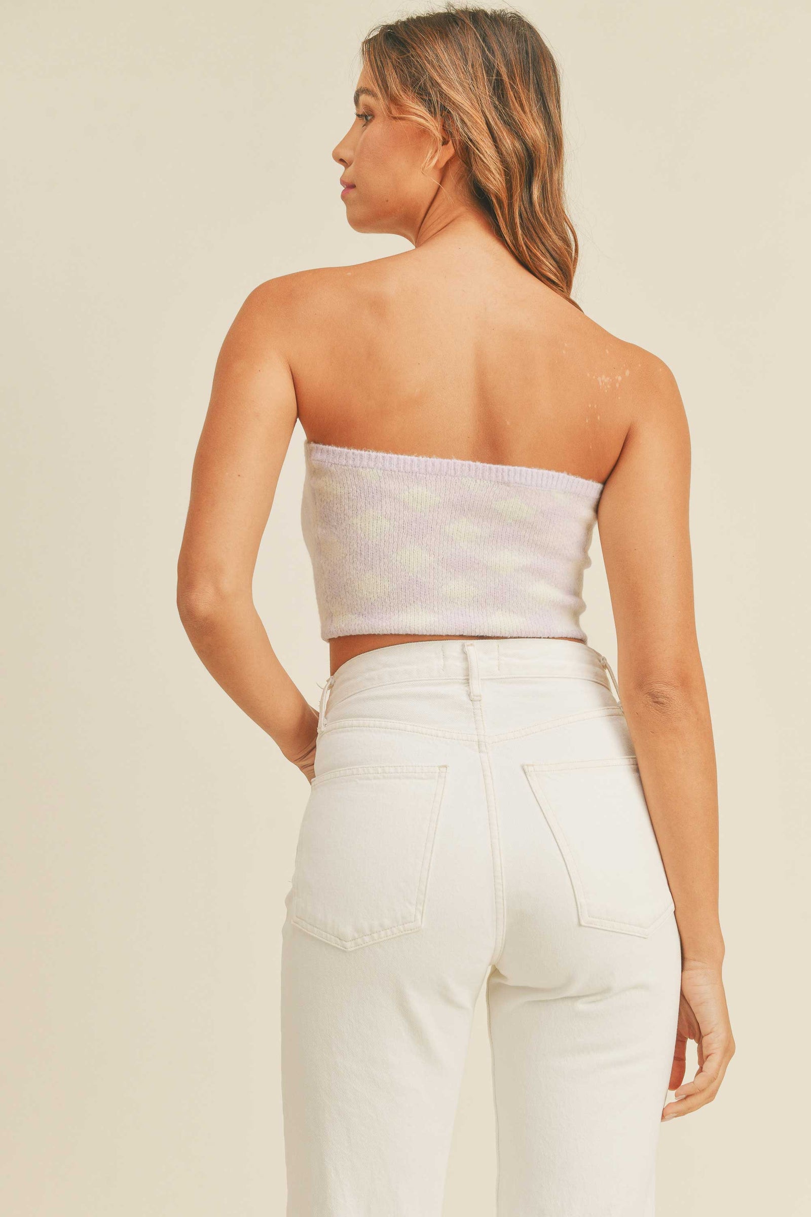 WYNTER CROP TUBE TOP AND CARDIGAN SET – Mable Clothing