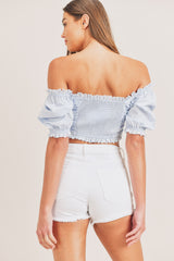 HUNTER LACE UP TOP