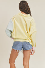 HAZEL COLOR BLOCK SHIRT